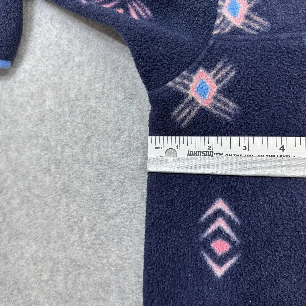 Patagonia Lightweight Synchilla Snap T Pullover Women Small Geometric Aztec SSNE